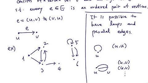 [Discrete Mathematics] Sections 8.1 and 8.2: Introduction to Graph Theory, Paths and Cycles