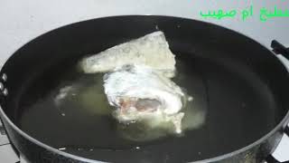 طريقة عمل مطبك السمك بالرز