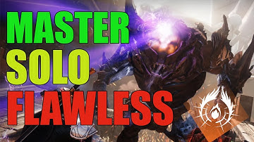 Solo Flawless Master Grasp of Avarice - Echoes: Act 1 (Warlock)