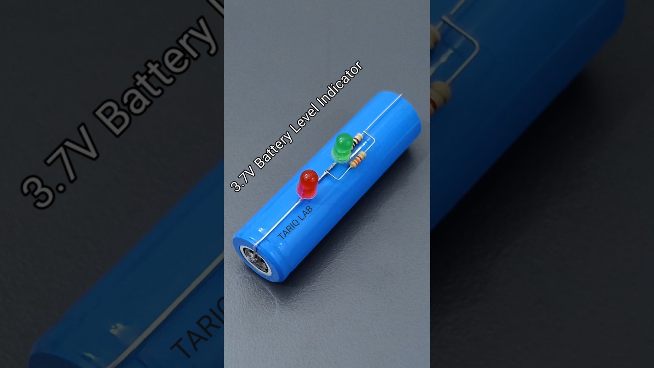 3.7 Volt Battery Level Indicator