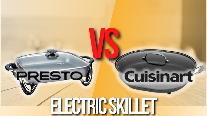 Presto Foldaway Non-Stick Electric Skillet 06857 Unboxing: A Real Kitchen  Space Saver 