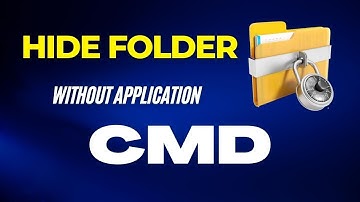 How to Hide/Unhide Folder or File in Windows 10 Using CMD || Hide folder using cmd || Itsojoyroybd