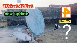 Turksat 42.0E 2 Feet Latest Channels List 42E New Update Turksat 42E Strong Tp