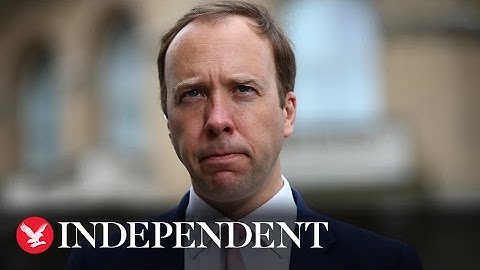Matt Hancock announces that he will not stand as a Tory MP in next election