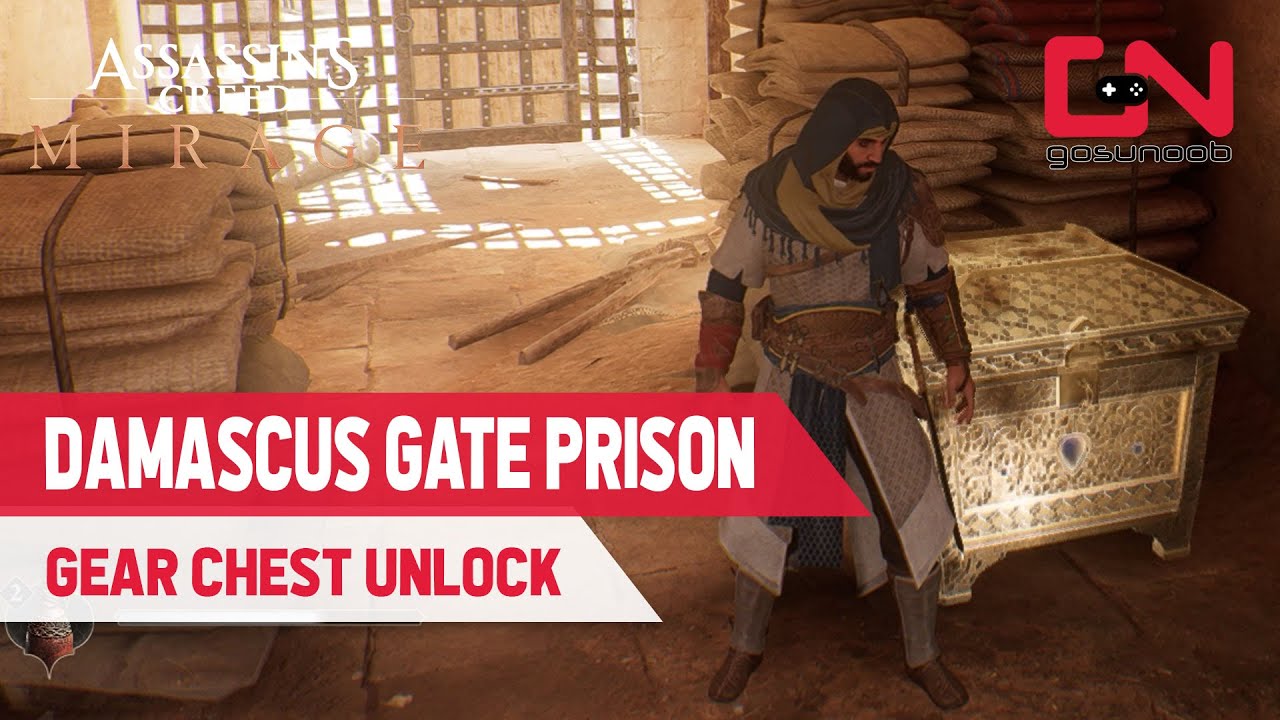 How to get downstairs in the iron prison assassin's creed Mirage