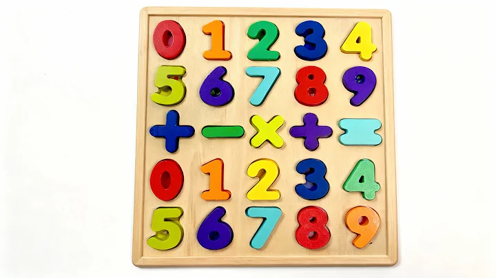 Learn to Count 1–9 | Wooden Number Puzzle | Counting for Kids | Montessori Numbers