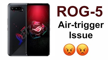 Rog 5 Airtrigger Issue 😡😡 | Airtrigger Not Working | Asus Walo Janta Maaf Ni karegi | Gaming Pandit