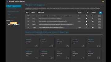 Chrome Extension   Multiple Search Engines