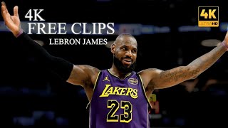 Lebron James Lakers 4K - Free Clips For Edits Nba Highlights