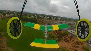 Rainy Day American Pie - Slow Stick FPV with 270 Degree Camera Pan