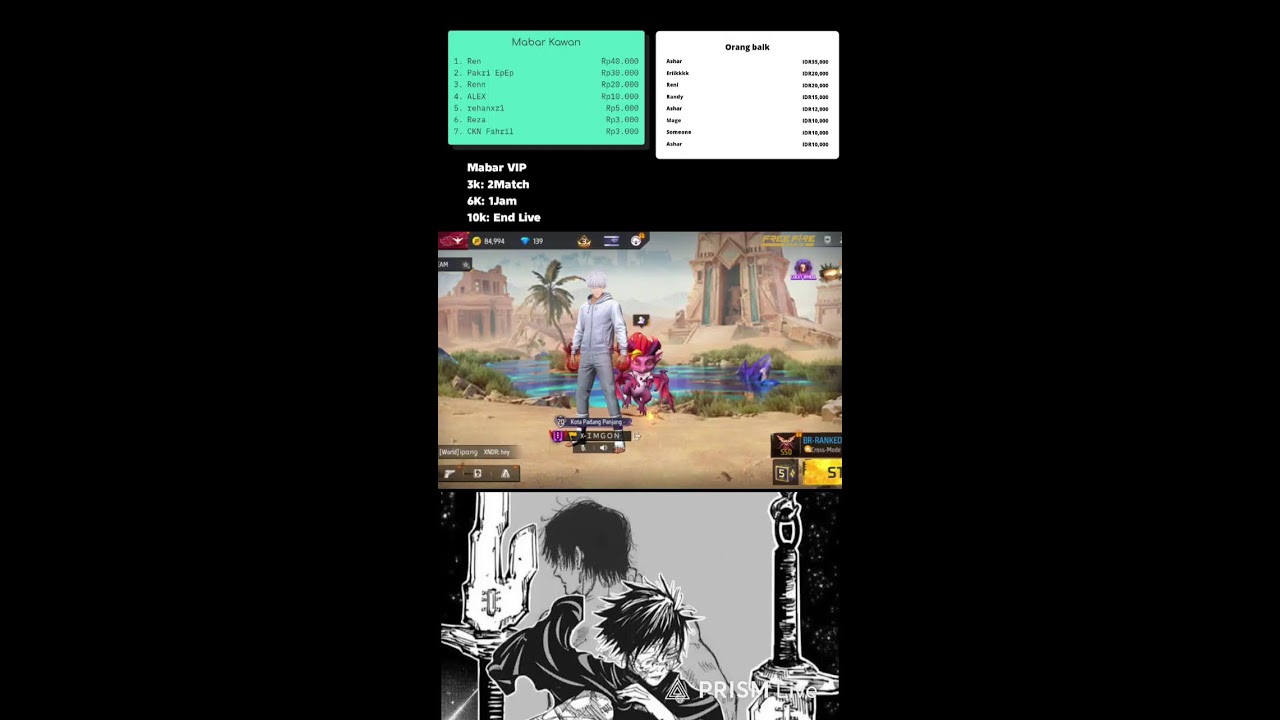 Hallo cuy.. 200like ada cr berhadiah 70Diamond