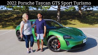 Porsche Taycan GTS Sport Turismo 2022 года — Итак. Много. Власть.