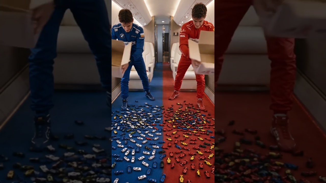 BMW 🔵 VS FERRARI 🔴 THE ANGRY JUDGE INSPECTS OUR $100,000 PLANE FLOOR! 😱✈️