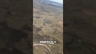 A Floating Circular Island El Ojo, Argentina