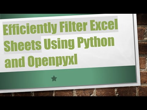 Efficiently Filter Excel
