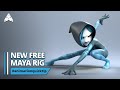 Introducing delta  a free maya character rig by agoracommunity