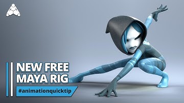 Introducing Delta | A Free Maya Character Rig by Agora.Community