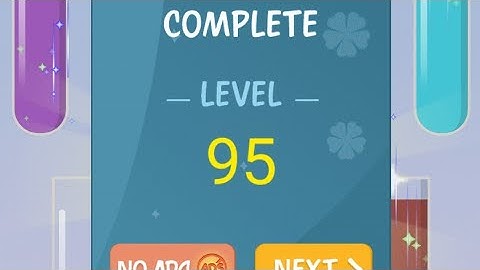 How To Solve Water Color Sort Level 95 | Shorts video