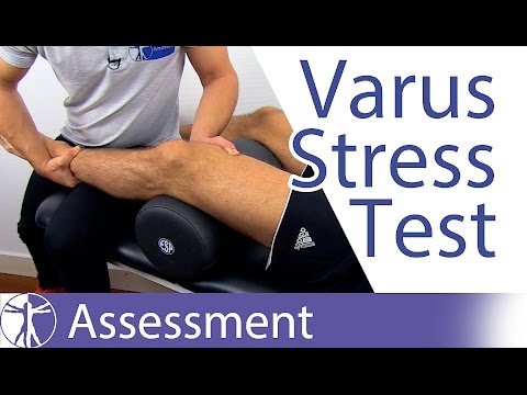 Varus Stress Test van de Knie⎟ buitenste knieband