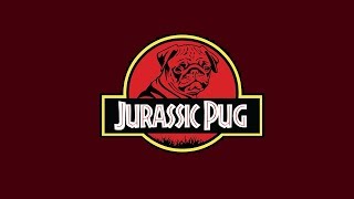 Pug but it's dubbed with Jurassic Park SFX