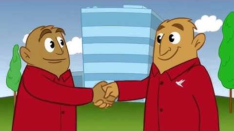 Logistics cartoon video