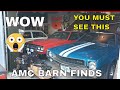 INCREDIBLE BARN FIND.. American Motors collection of classic & muscle cars