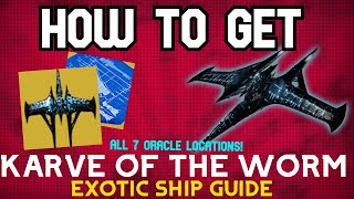 All ORACLE LOCATIONS in The Whisper Exotic Mission | Destiny 2, How to Get Karve Of The Worm Ship