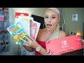 I'VE NEVER BEEN HAPPIER... UNBOXING THE CORAL NINTENDO SWITCH LITE 😍 + ACCESSORIES!