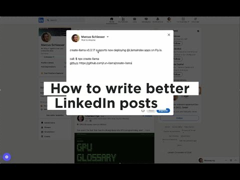 LinkedIn Post Improver video preview 2