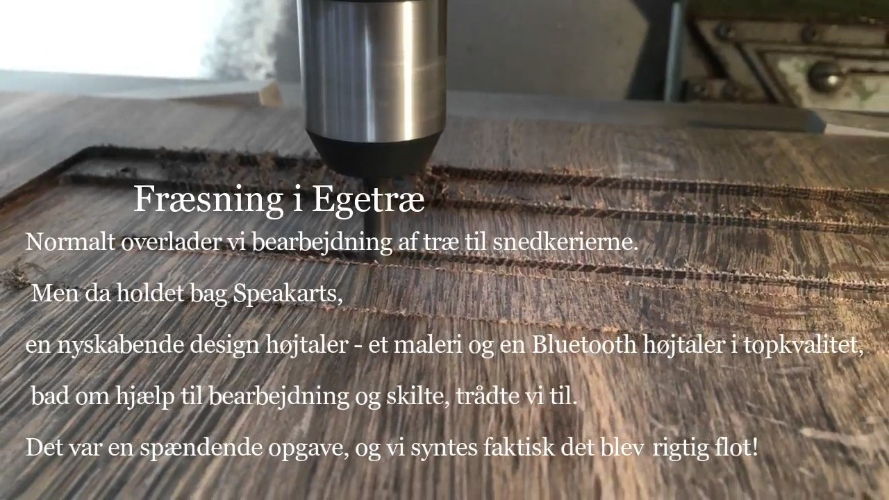 Fræsning i træ - YouTube