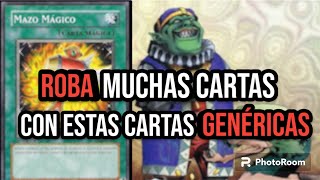 Cartas GENÉRICAS para ROBAR más cartas en YU-GI-OH /CURIOSIDADES YU-GI-OH