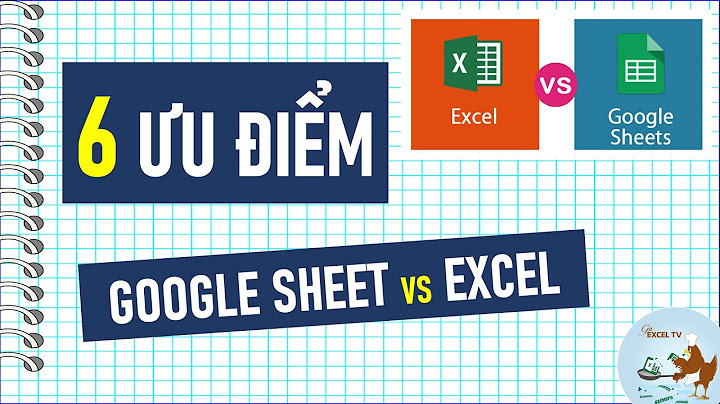 Tiện ích của google sheet