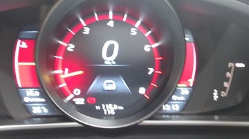 Volvo V40 Cross Country Active TFT Display Customizable Digital Dashboard