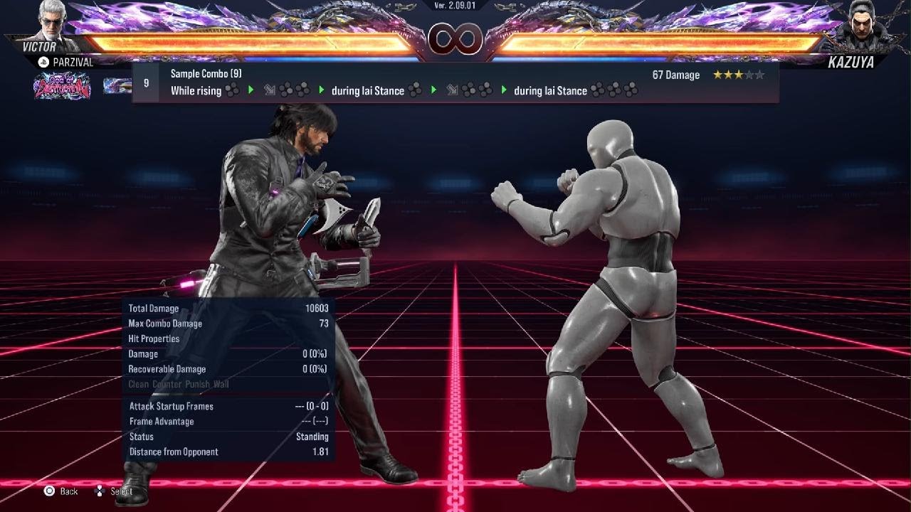 TEKKEN8_practice Combo 9