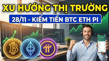 Crypto hôm nay 28/11/2025: Xu hướng BTC, ETH và Sách Trắng MiCA 28/11 tranh cãi Pi Network 314,159$