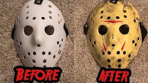 $4 Ebay Jason Mask Part 8 Rehaul - DIY Friday The 13th Tutorial