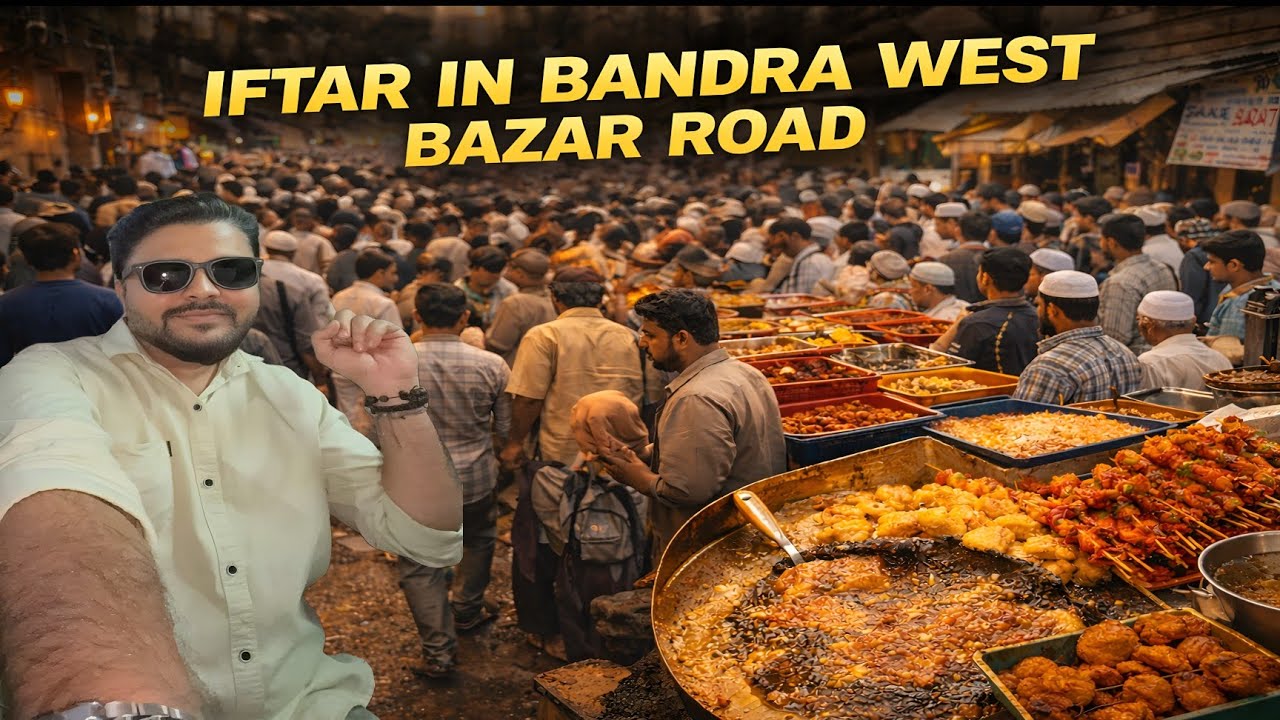 Ramadan In Mumbai 🌙 2026 -  iftar In Bandra West Bazar Road | Mumbai Street Food