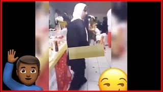 Arab Hijab Mom Sexy Dance With Blacks Guys 