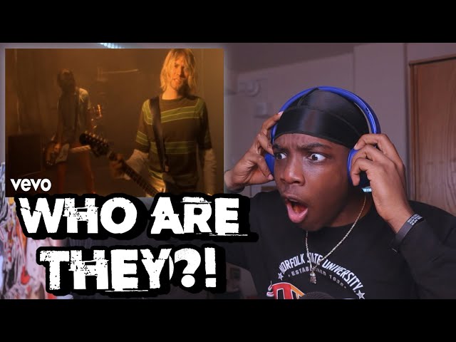THEY’RE...TALENTED?! | Rap Fan Listens To NIRVANA - Smells Like Teen Spirit (REACTION!!) class=