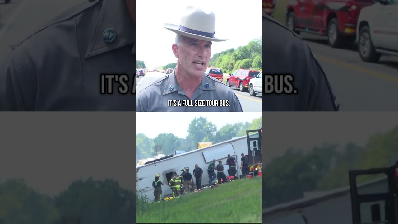Multiple People Dead After Tour Bus Crash In Upstate New York
