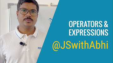 Javascript Basics - Operators & Expressions