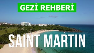 Karayip, Saint Martin | Plajlar, deniz, turizmi, doğa | 4k videosu | Saint Martin adası güzel yerler