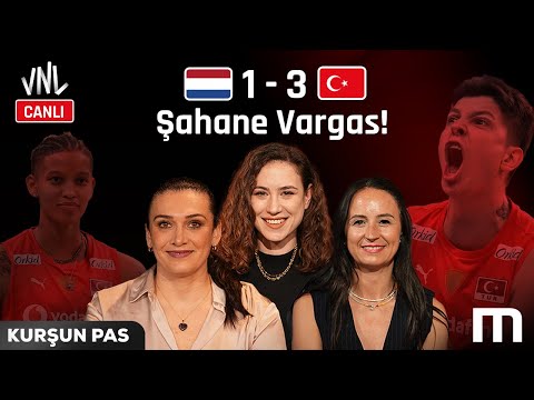 Vargas’tan Harika Performans, Zehra Güneş Geri Döndü, Hollanda 1-3 Türkiye | Kurşun Pas