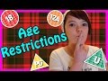 Scottish Age Restrictions
