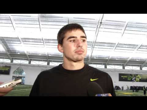 David Paulson Oregon Pro Day