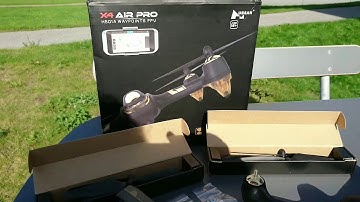 Hubsan X4 Air Pro H501A review : Unboxing (part 1)