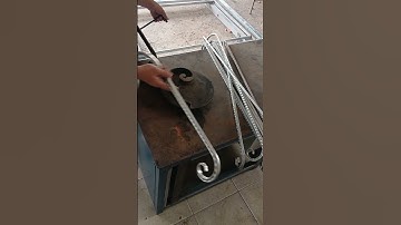 Uốn phôi sắt Mỹ thuật CHỮ C lớn/phúc thiên vlog 4