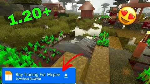 Top 1 MCPE 1.20+ Best Ultra Realistic Shader for Render Dragon  (Android,IOS,Windows)