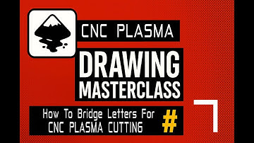How to Bridge Letters in Inkscape (CNC Plasma Design Essentials)
