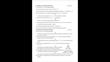 sslc 10 class most expected question paper mathematics 16/9/2025 mid term exam 2025-26